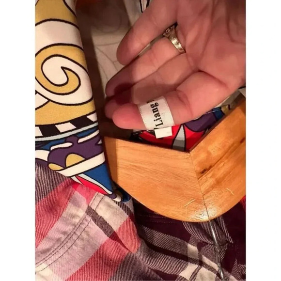 Liang Dian Yi Zu Vintage Button Down Shirt Size Large - Picture 4 of 5